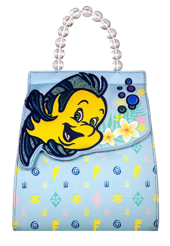 Danielle Nicole Little Mermaid Flounder Monogram Backpack