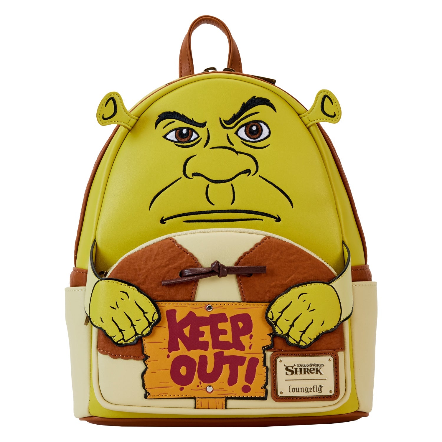 Shrek Big Face With 3d Ears Women's Mini Backpack : Target