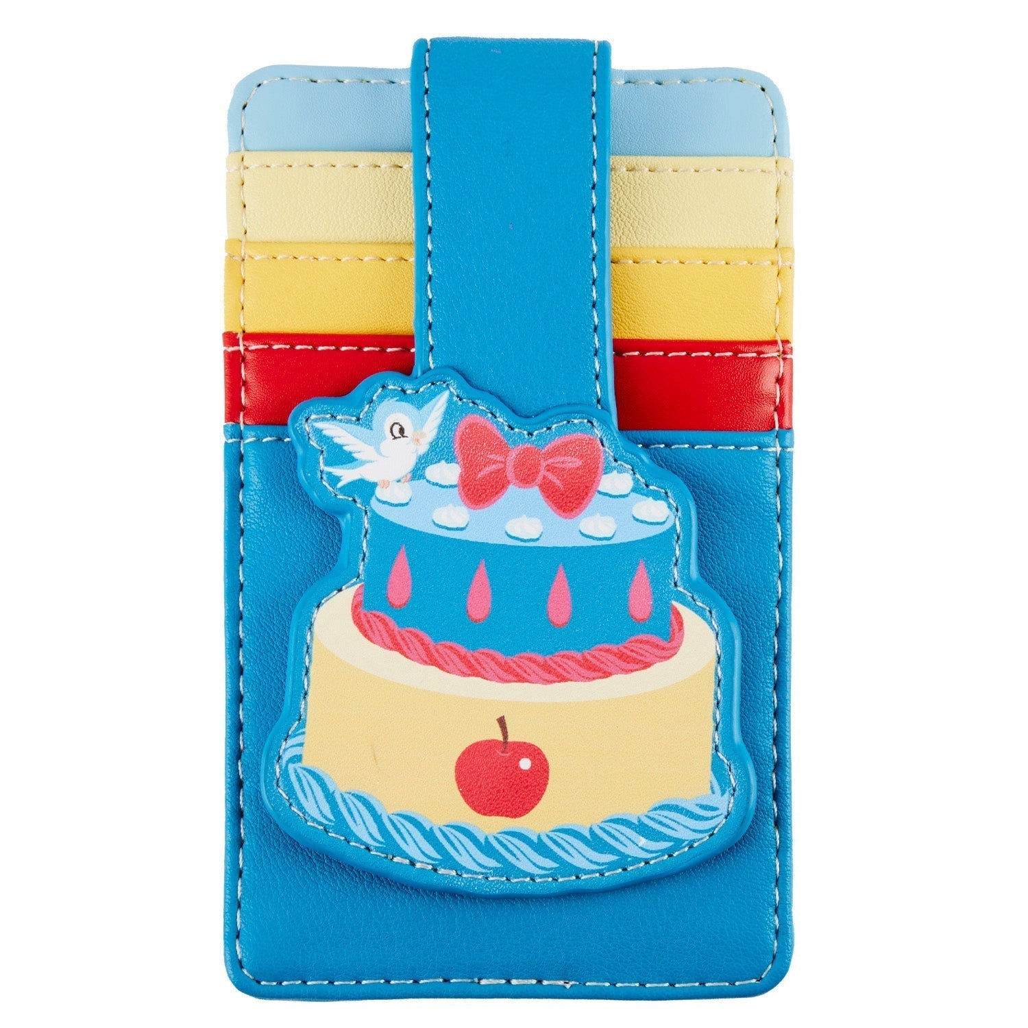 Loungefly Snow White Cake Crossbody Bag, Card Wallet & Key Chain NEW discount