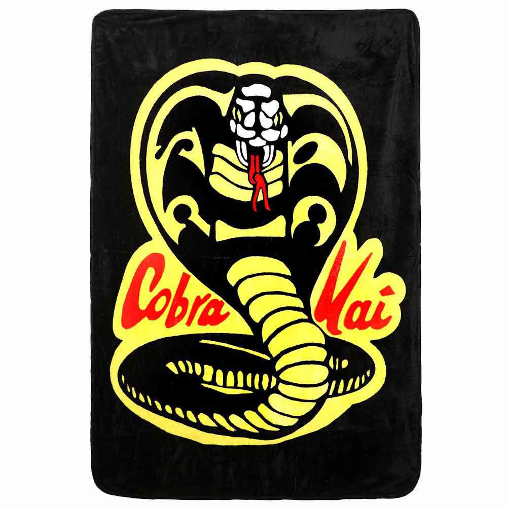 BioWorld Cobra Kai Digital Fleece Throw
