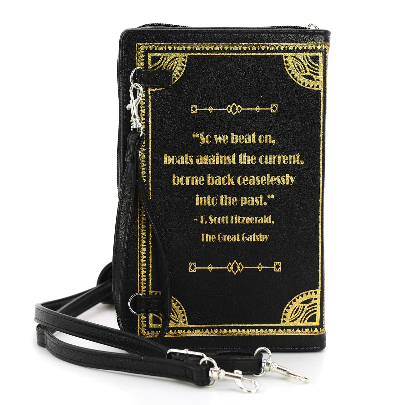 The Great Gatsby Book Clutch & Crossbody Purse