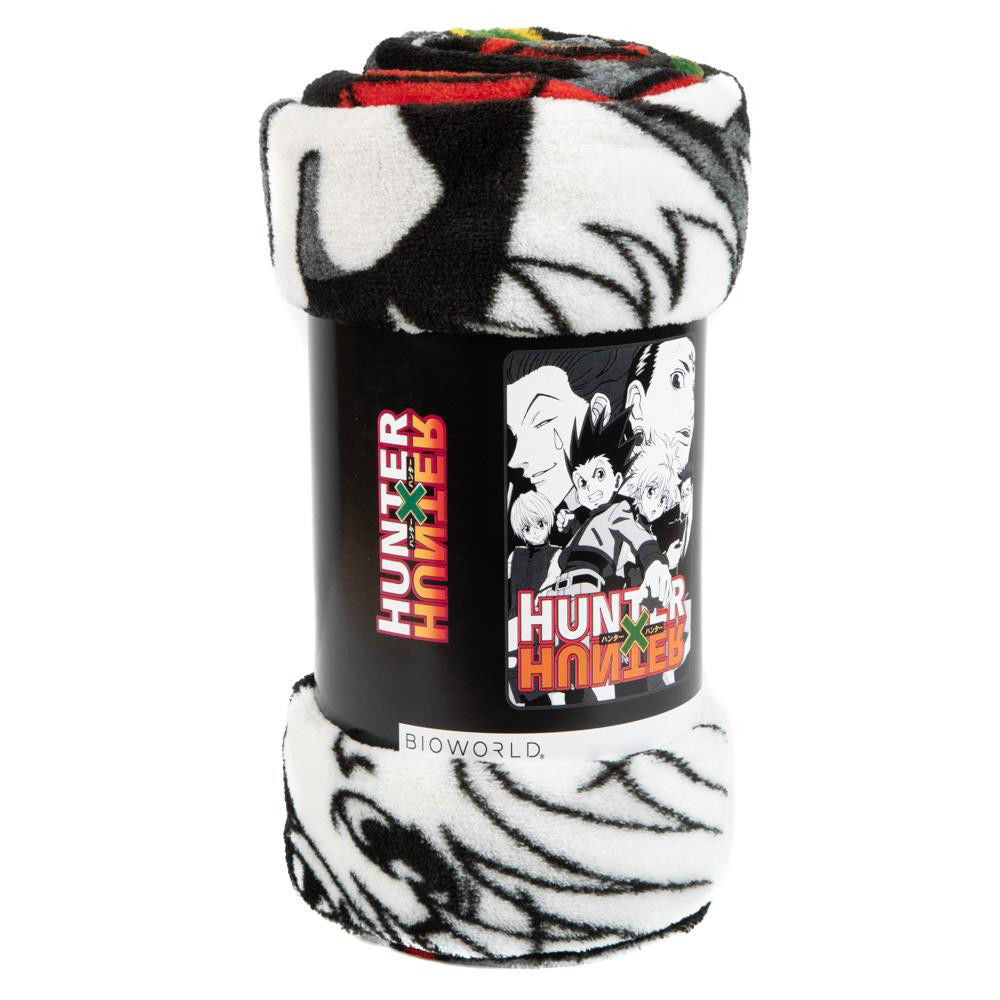 Bioworld Hunter X Hunter Digital Fleece Throw Blanket