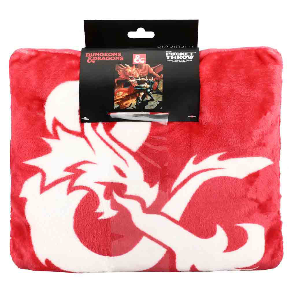 Bioworld Dungeons & Dragons Digital Pillow Pocket Throw