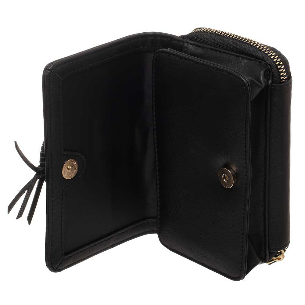 Bioworld Disney Mickey Mouse Gold Metal Charm Wristlet Wallet