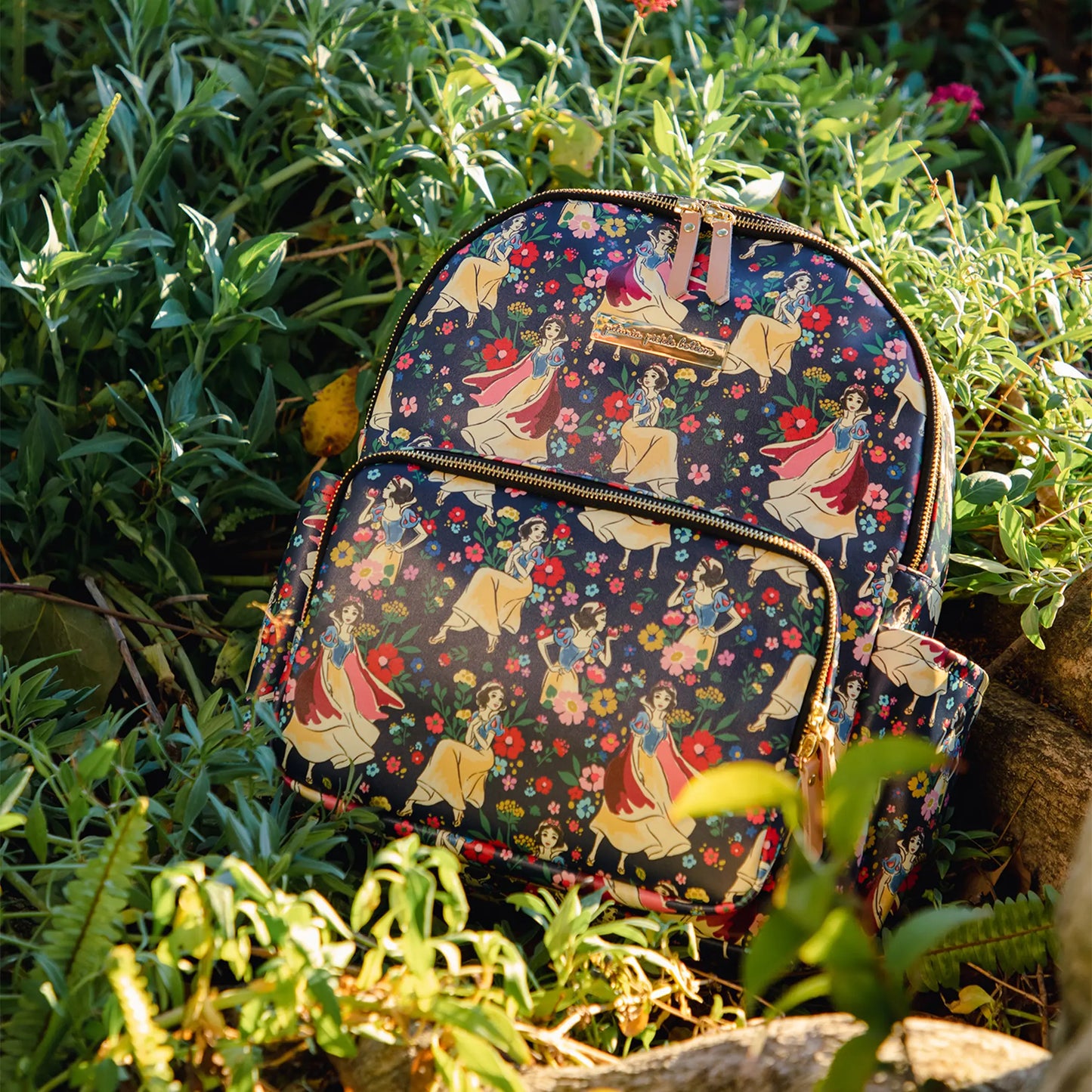 Petunia Pickle Bottom District Backpack Disney Snow White's Enchanted Forest Diaper Bag