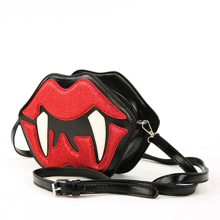 Vampire Lips Crossbody Purse