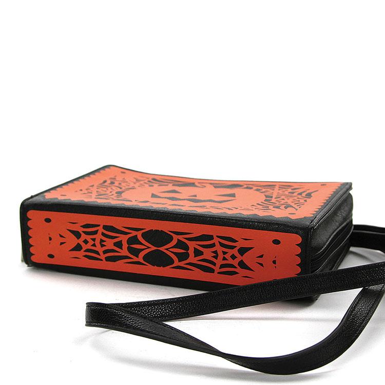 Pumpkin Papel Picado Crossbody Purse