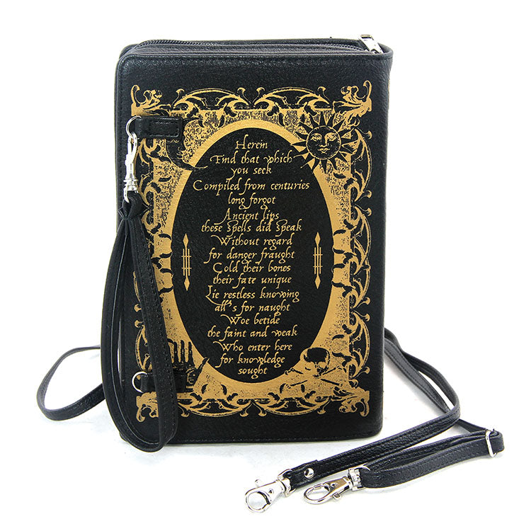 Book Of Spells Clutch & Crossbody Purse