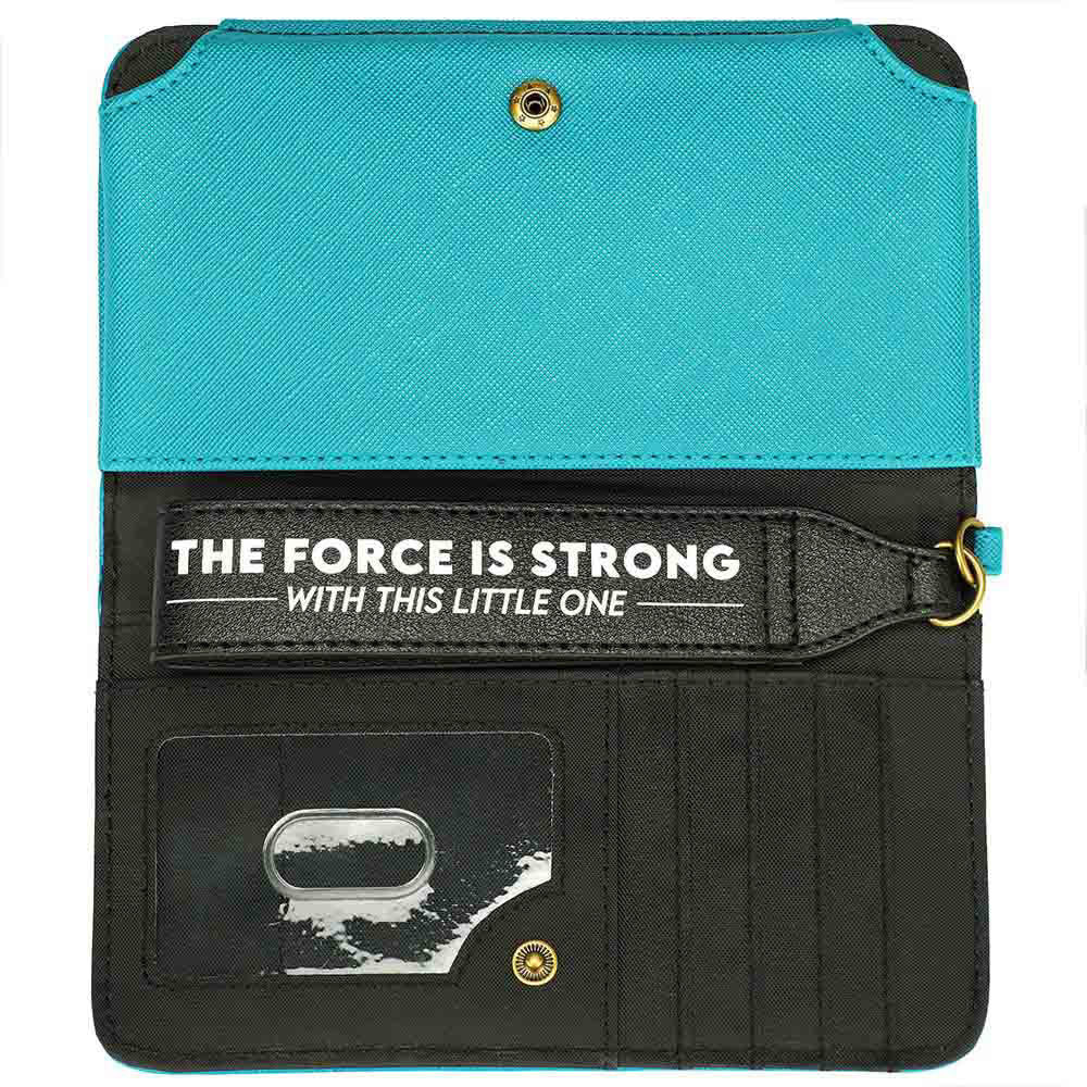 Bioworld Star Wars The Mandalorian Grogu Phone Wristlet Wallet