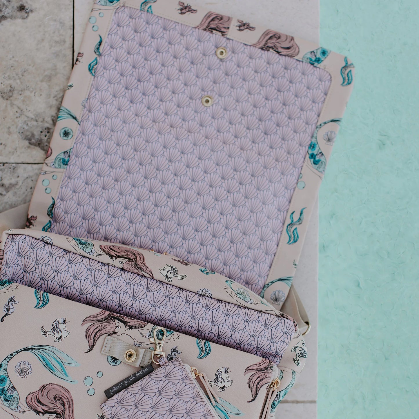 Petunia Pickle Bottom Boxy Backpack In Little Mermaid