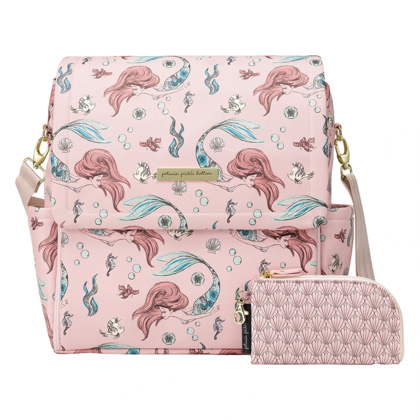 Petunia Pickle Bottom Boxy Backpack In Little Mermaid