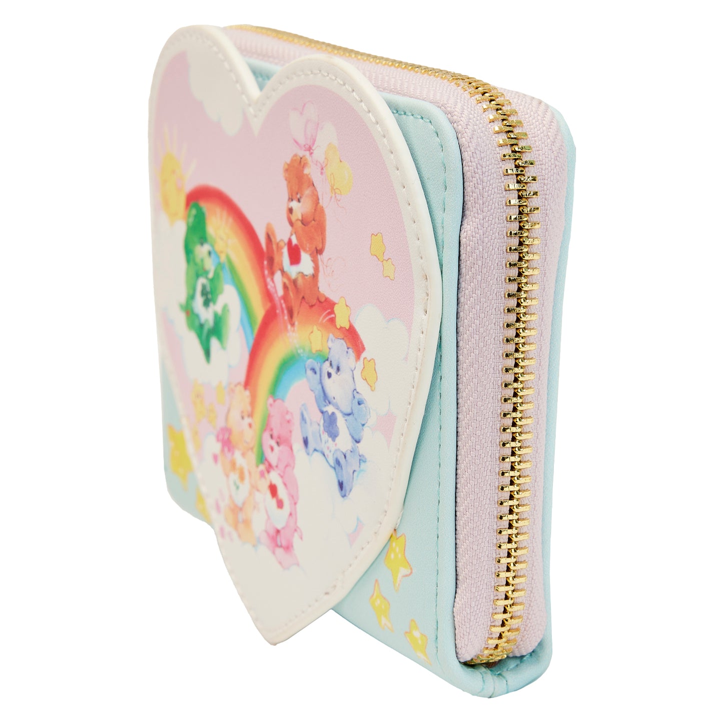 Loungefly Care Bears Cloud Party Zip-Around Wallet