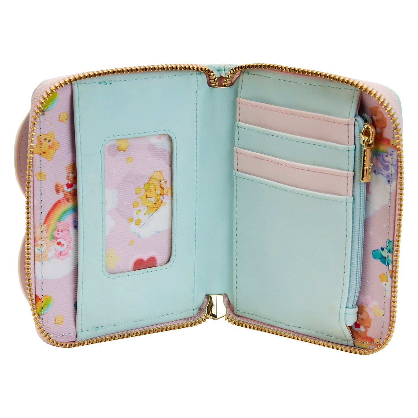 Loungefly Care Bears Cloud Party Zip-Around Wallet