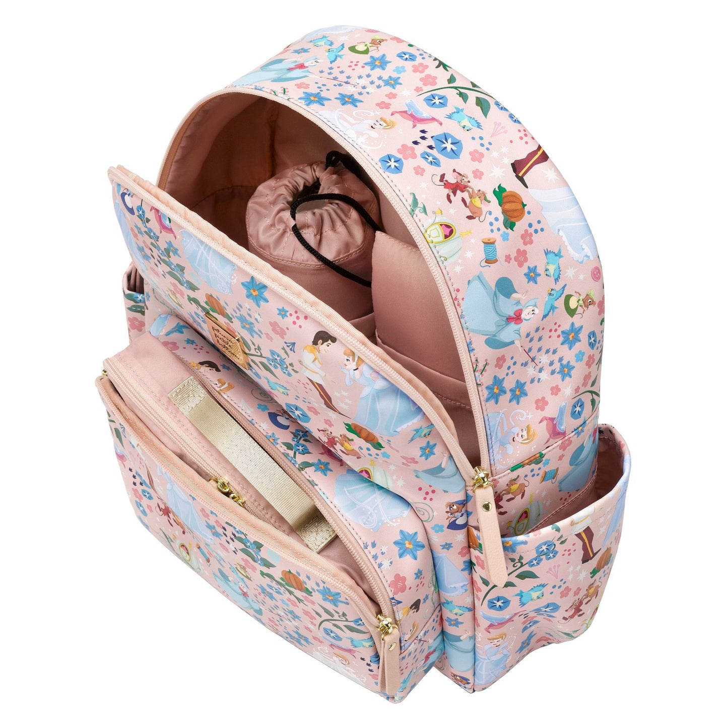 District Backpack In Disney's Cinderella Backpack Top View