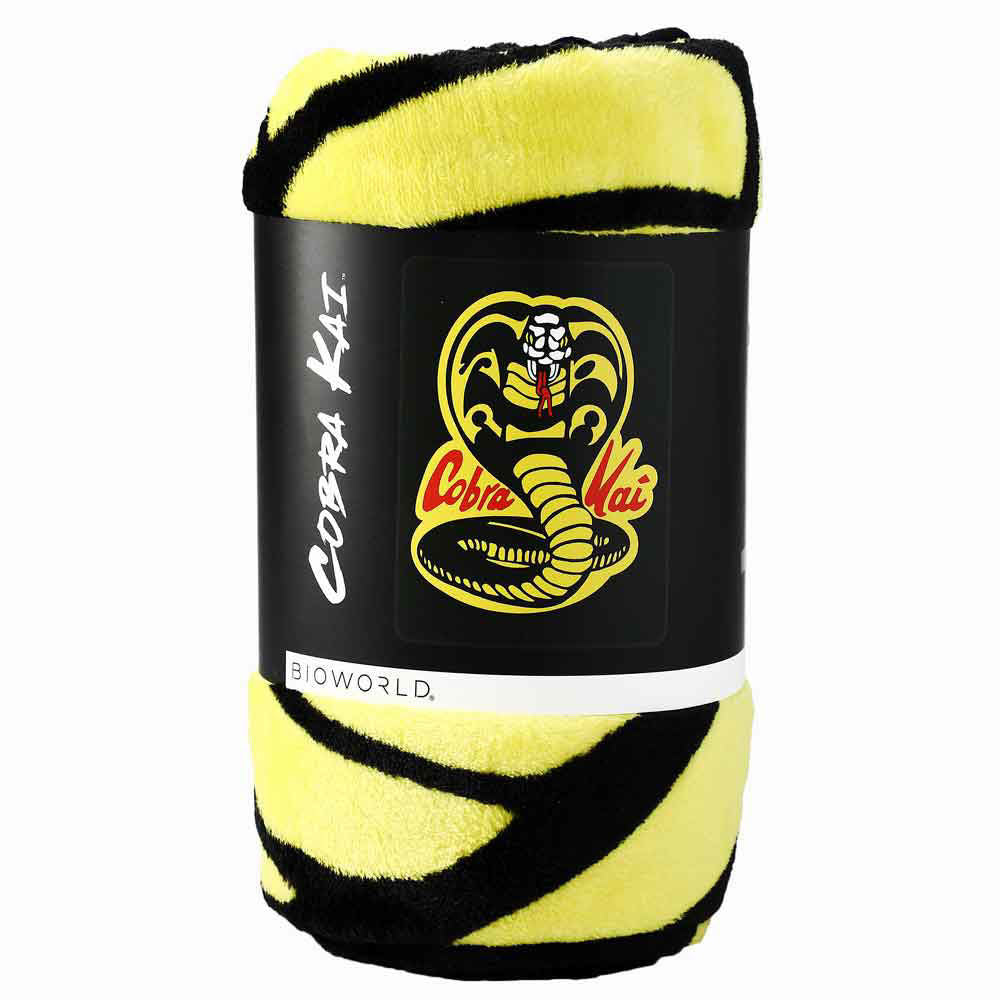 BioWorld Cobra Kai Digital Fleece Throw