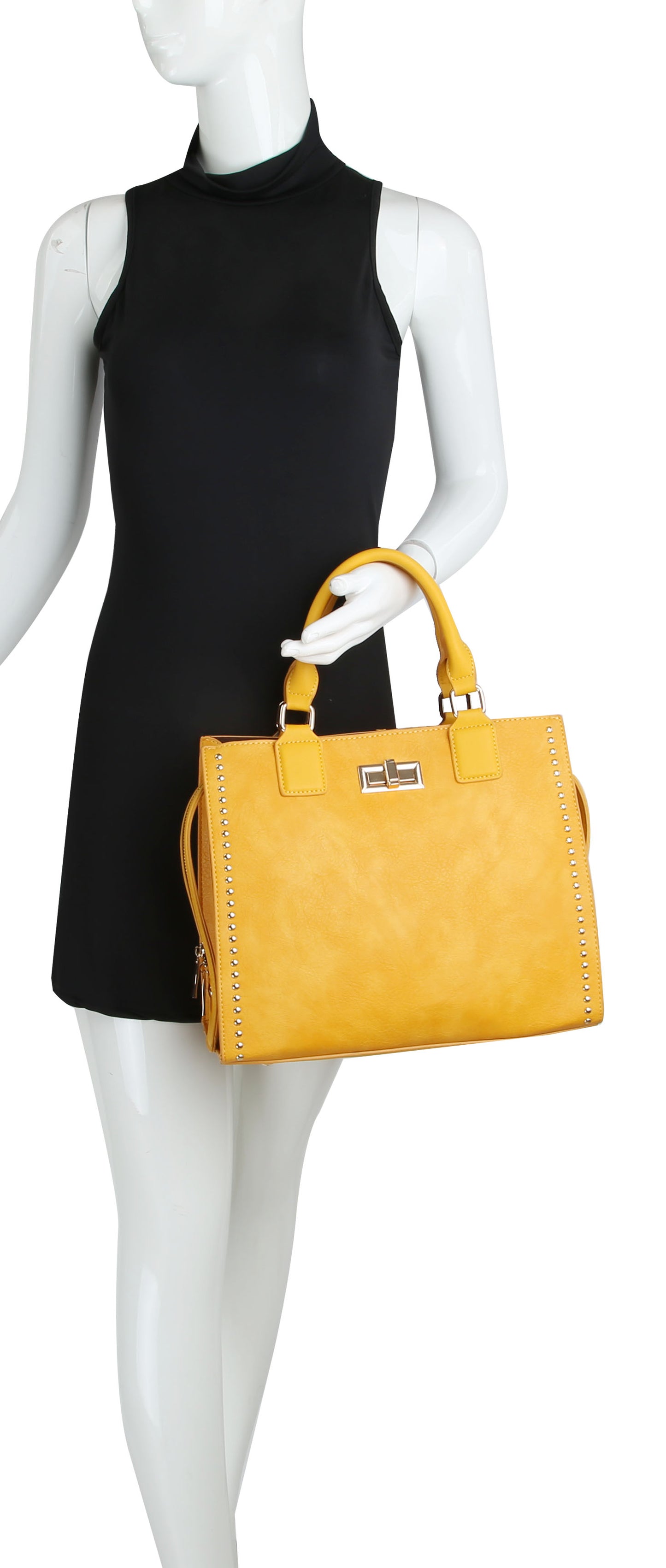 Berna Medium Handbag Mauve