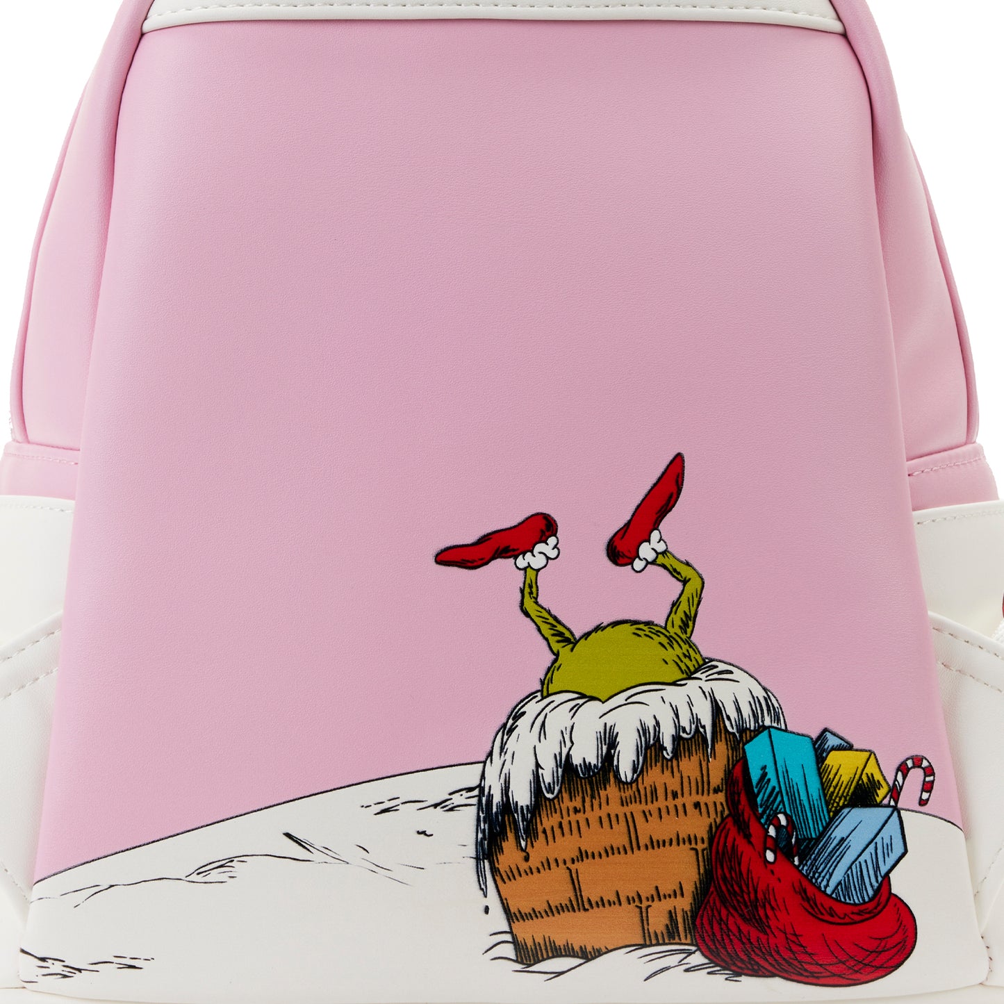 Loungefly Dr. Suess' How the Grinch Stole Christmas! Lenticular Scene Mini Backpack