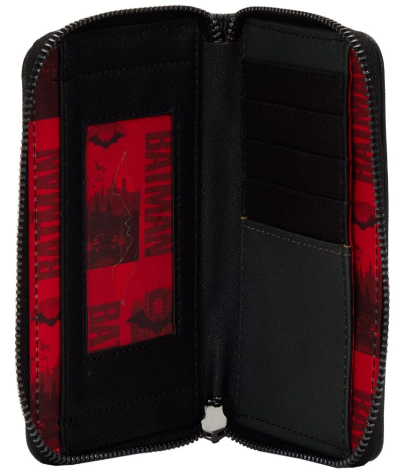 Loungefly DC Comics The Batman Cosplay Zip-Around Wallet