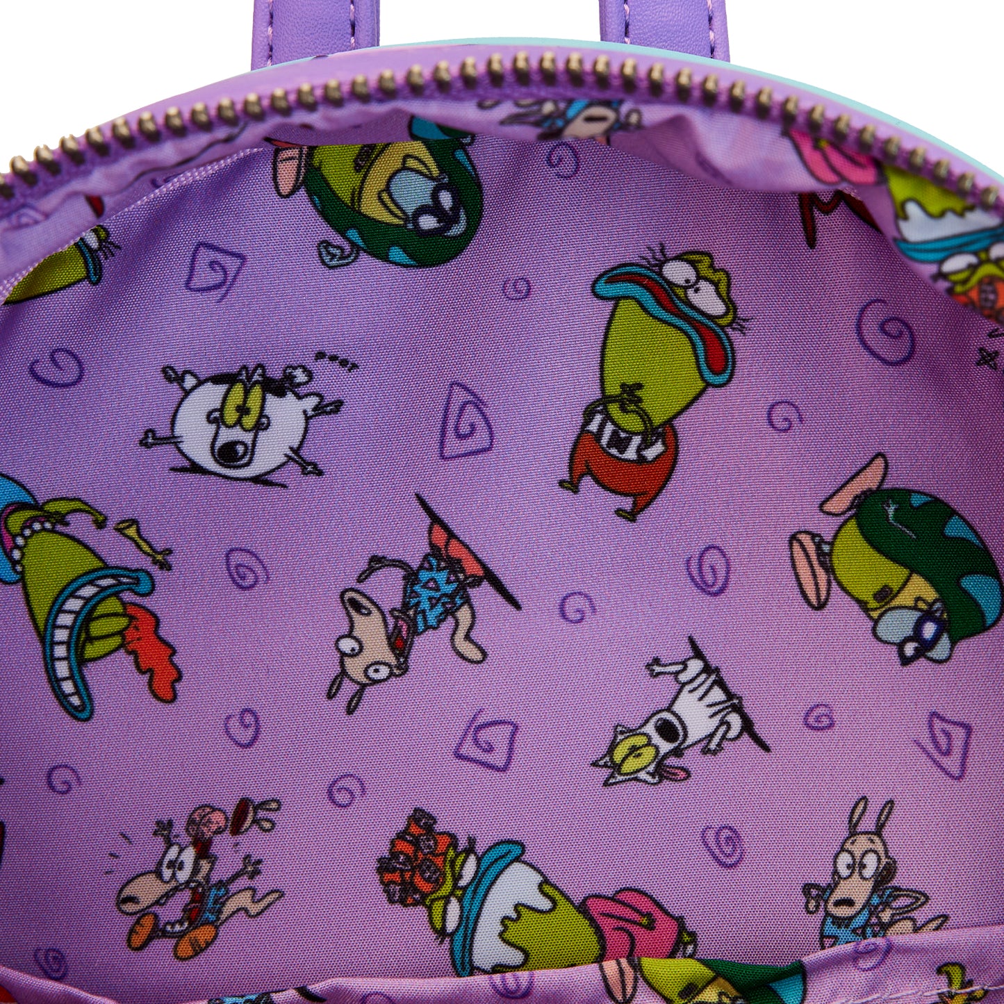 Loungefly Nickelodeon Rocko's Modern Life Lenticular TV Mini Backpack