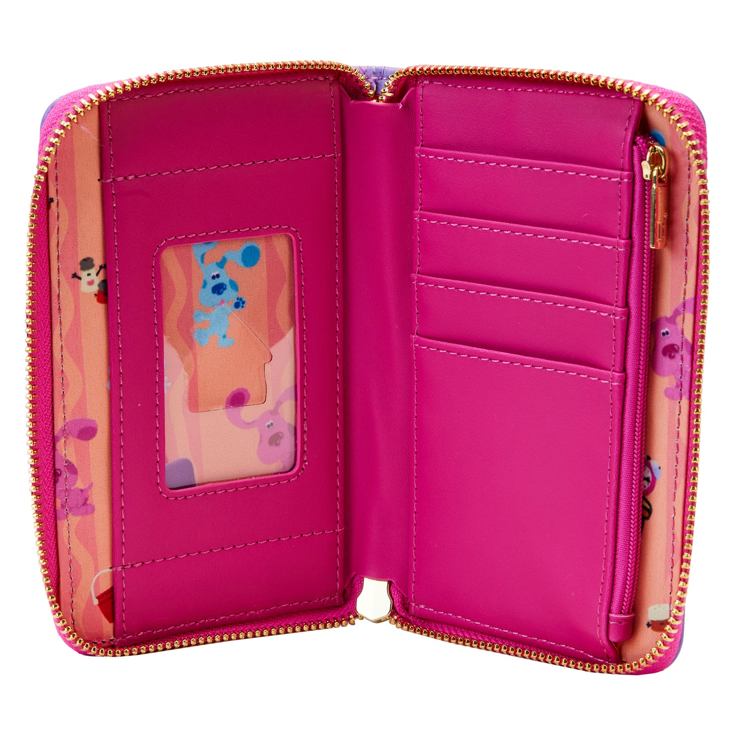 Loungefly Nickelodeon Blues Clues Mail Time Zip-Around Wallet