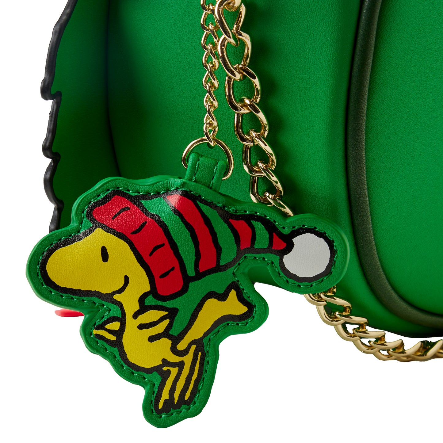 Loungefly Snoopy Woodstock Light Up Wreath Crossbody Bag