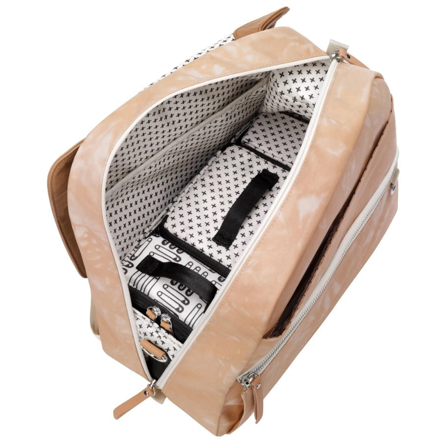 Petunia Pickle Bottom Meta Backpack In Dusted Desert Tie-dye