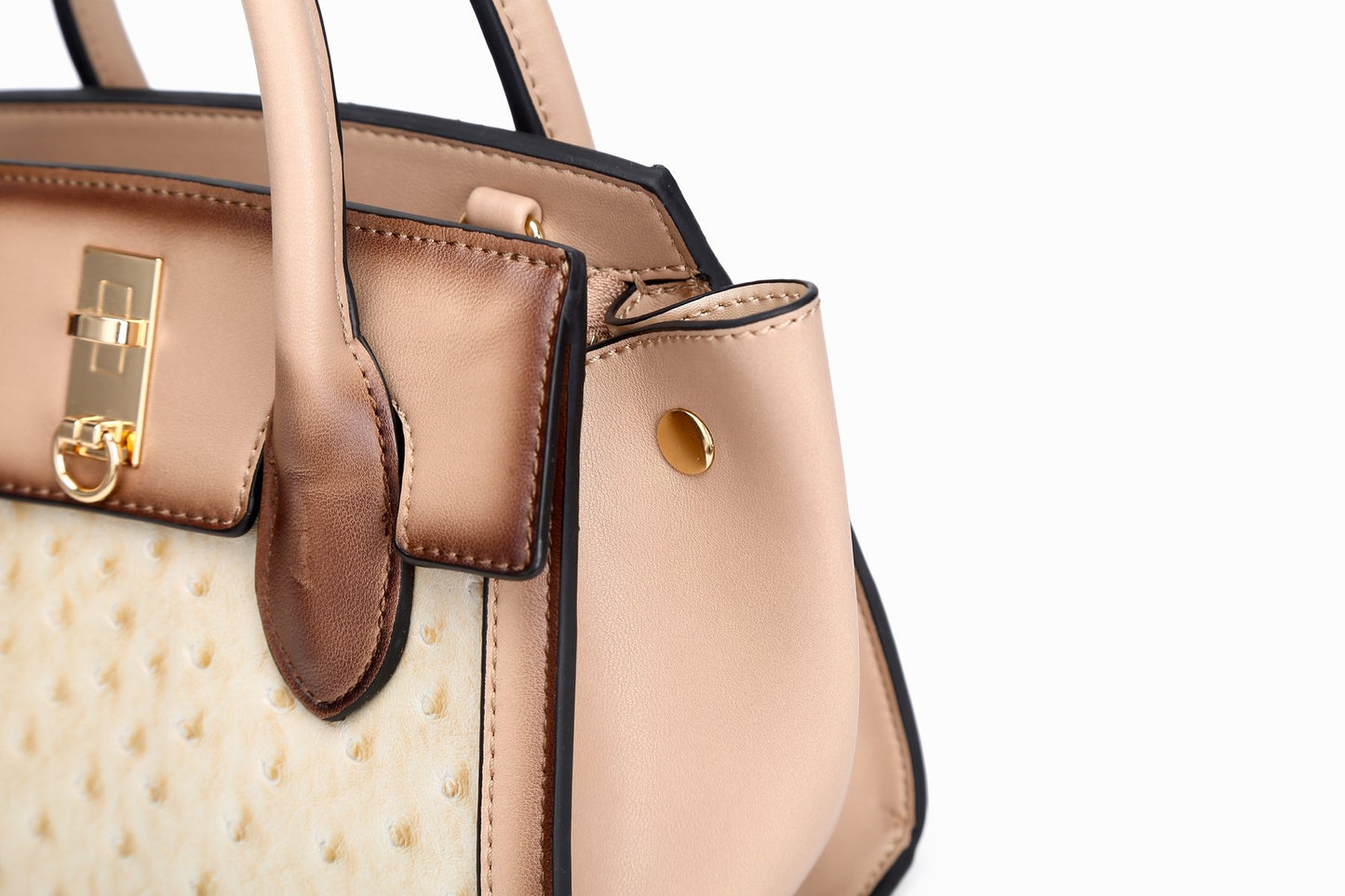 Croquilla Small Tote Handbag Black