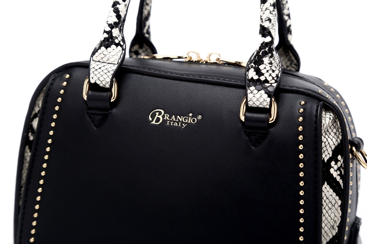 Serpa Small Satchel Handbag Black