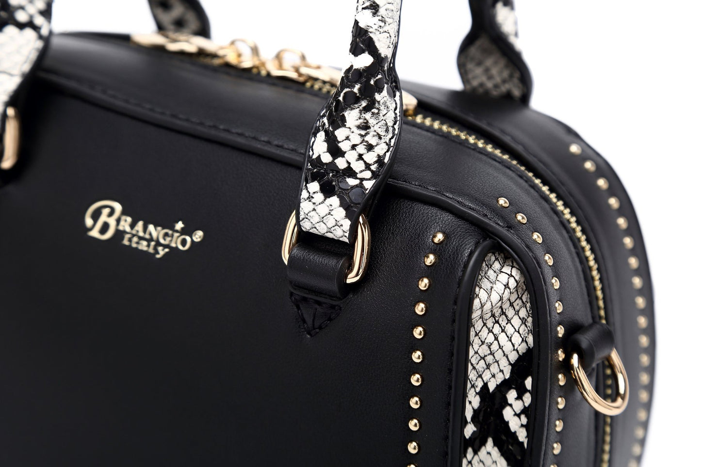 Serpa Small Satchel Handbag Black