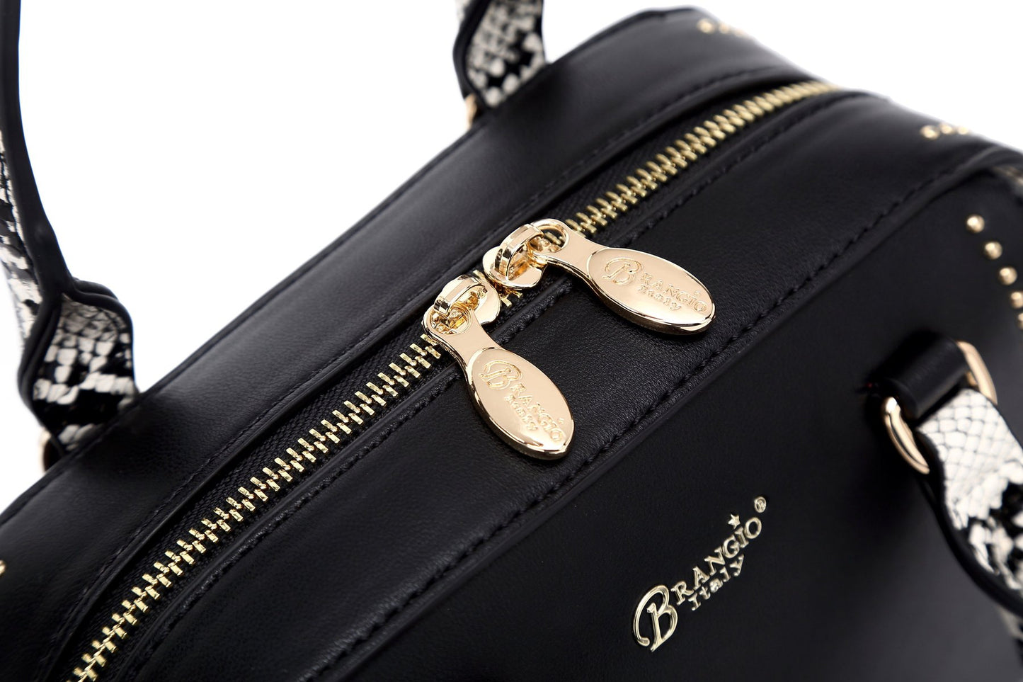 Serpa Small Satchel Handbag Black