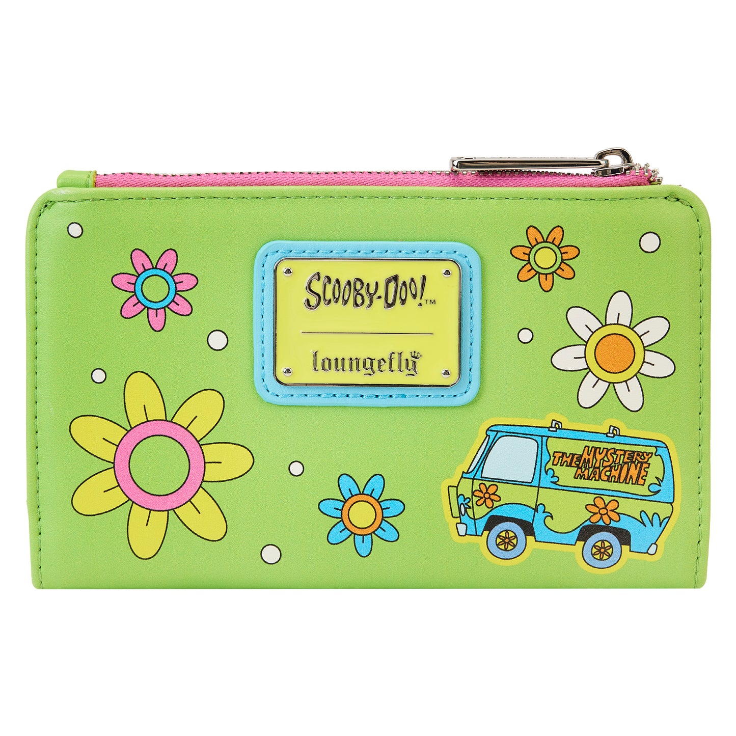 Loungefly Scooby Doo Psychedelic Monster Chase GITD Flap Wallet