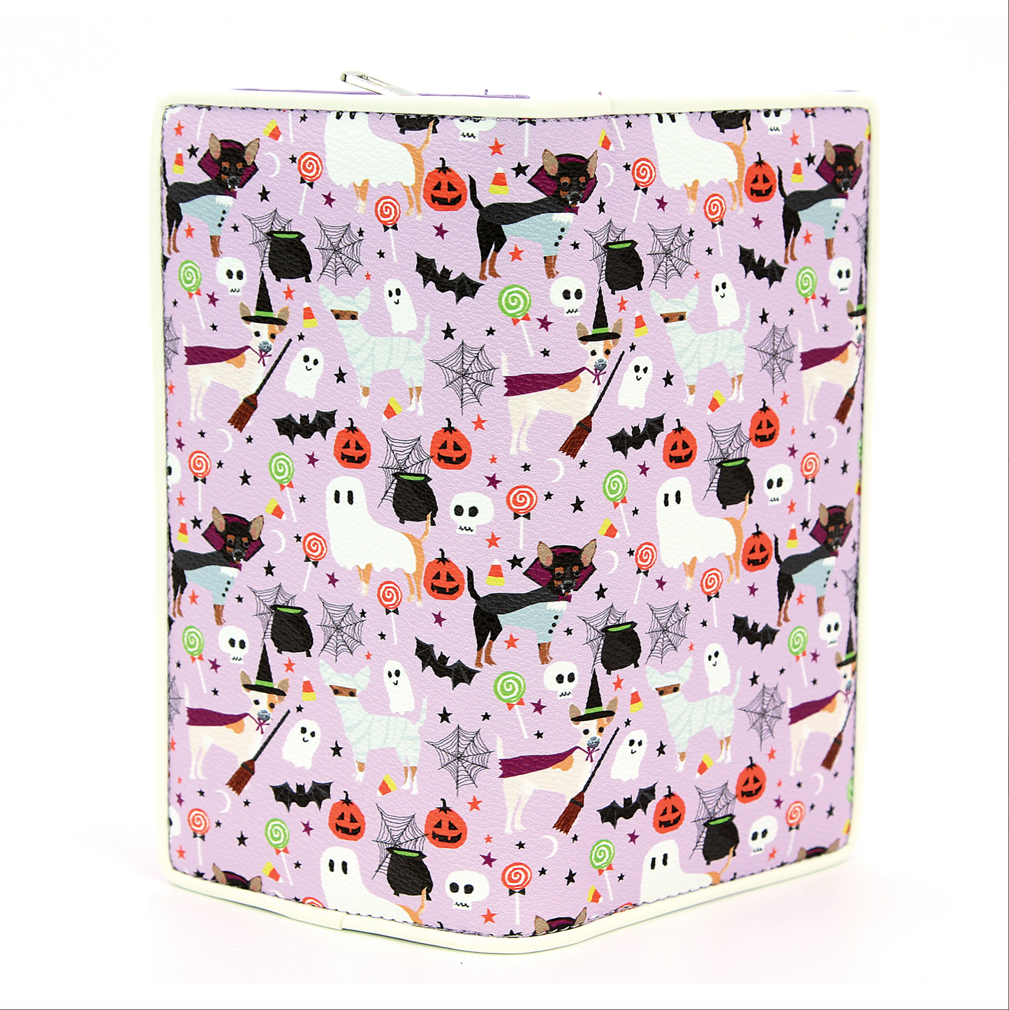 Chihuahua Celebrates Halloween Wallet