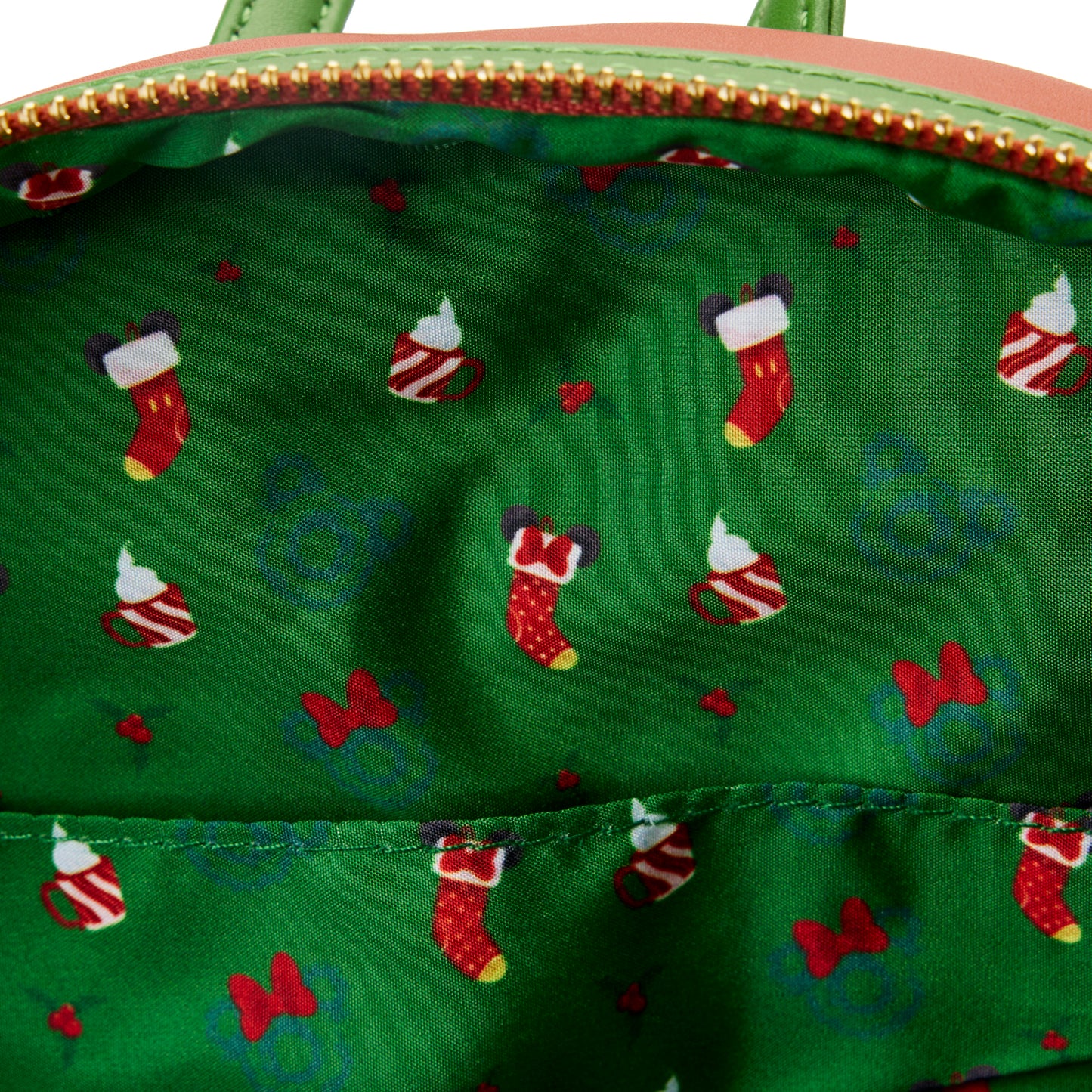 Loungefly Disney Mickey Minnie Hot Cocoa Fireplace Light Up Mini Backpack