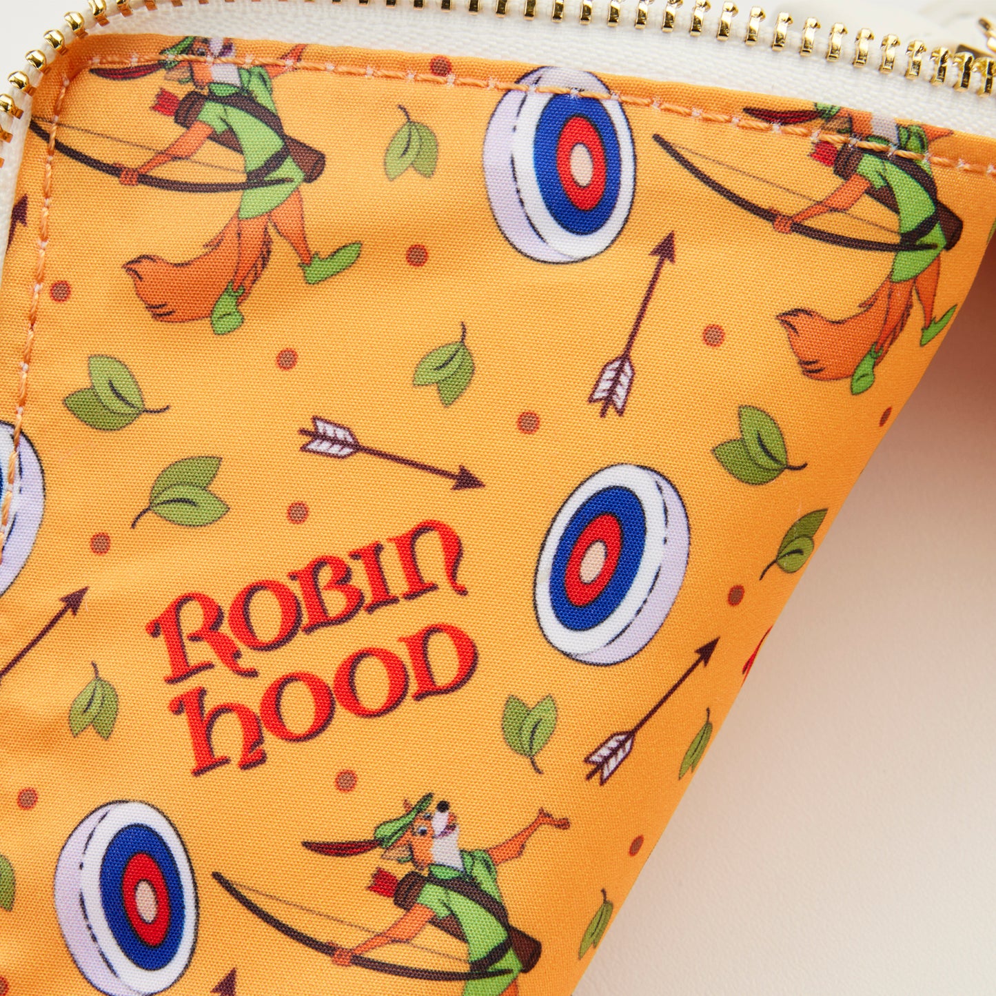 Loungefly Disney Classic Book Robin Hood Convertible Crossbody Purse