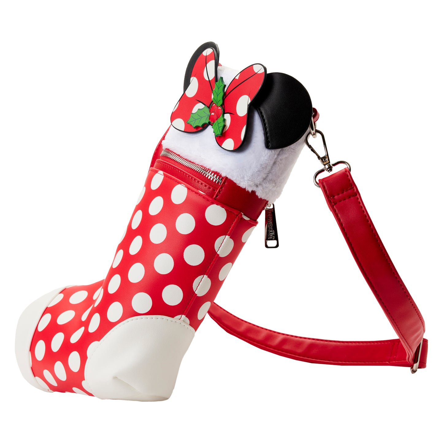 Loungefly Disney Minnie Cosplay Stocking Crossbody Bag