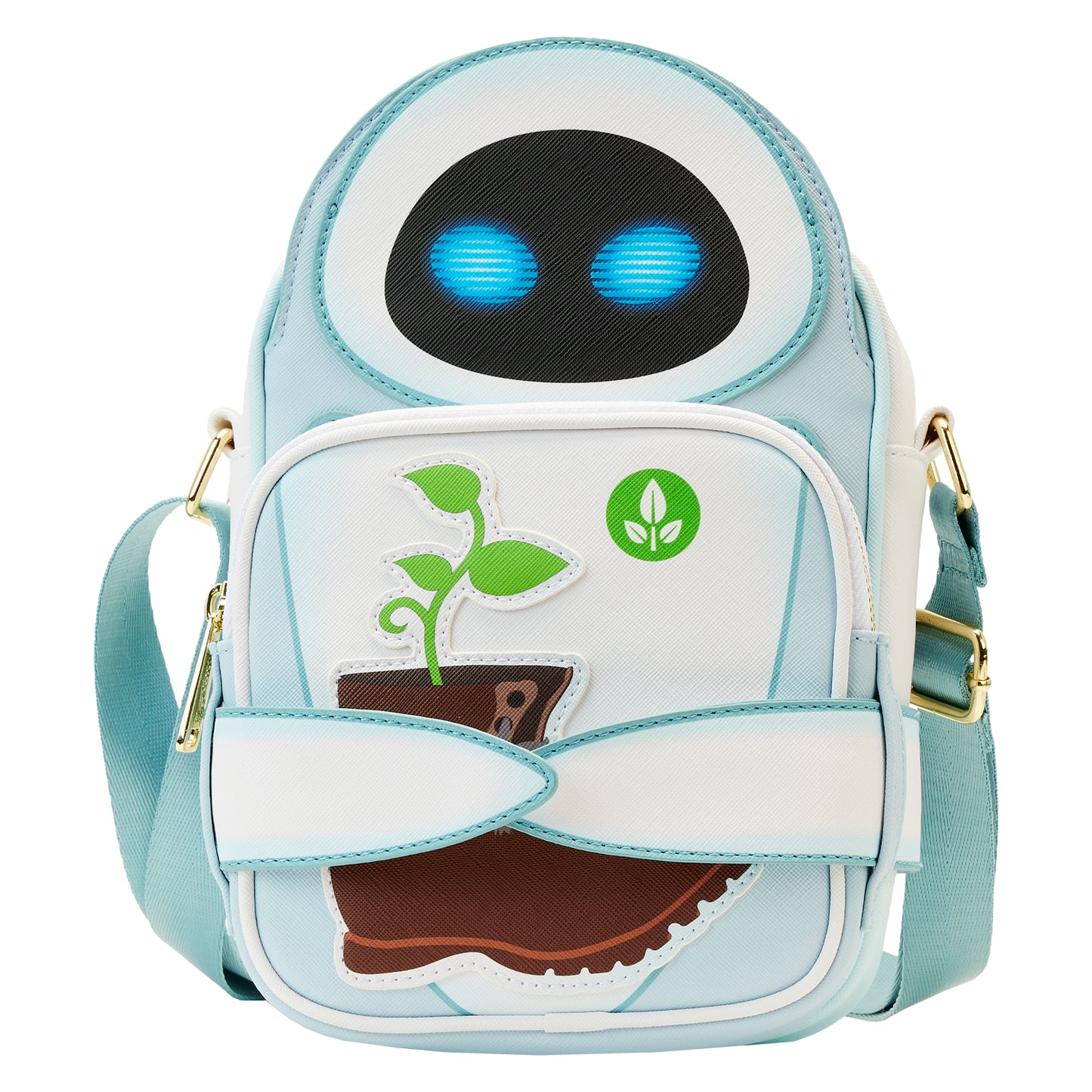 Loungefly Disney Pixar Moments Wall-E Date Night Crossbuddy Bag