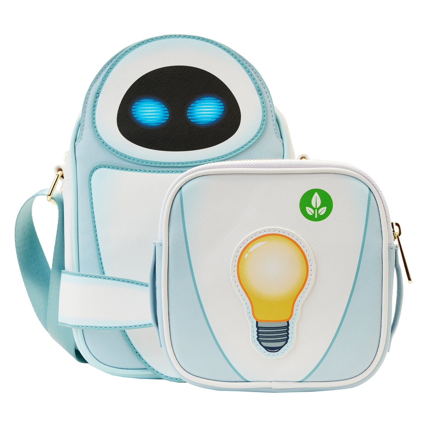 Loungefly Disney Pixar Moments Wall-E Date Night Crossbuddy Bag