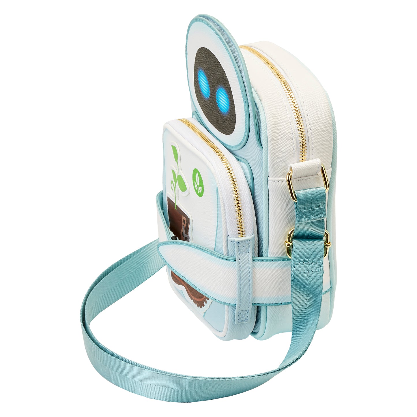Loungefly Disney Pixar Moments Wall-E Date Night Crossbuddy Bag