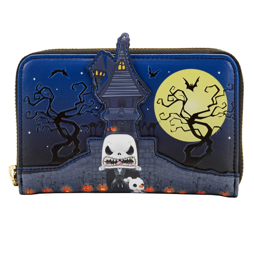Loungefly Funko Pop! Jack Skellington Zip Around Wallet