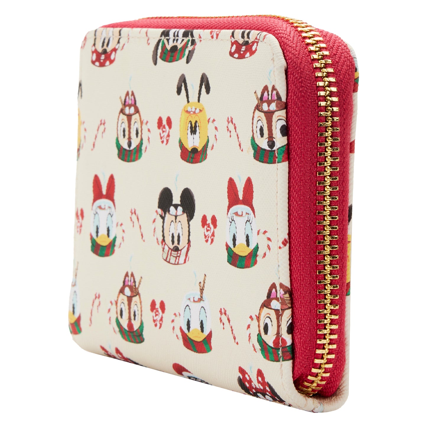 Loungefly Disney Hot Cocoa Mugs AOP Zip-Around Wallet
