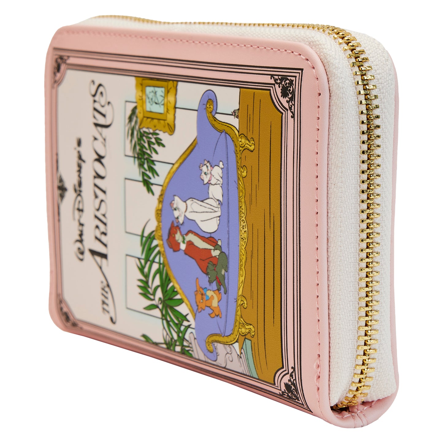 Loungefly Disney Classic Book The Aristocats Zip-Around Wallet