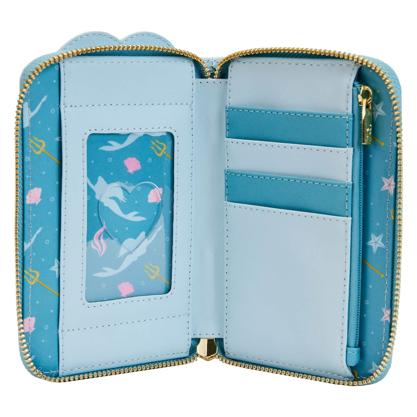 Loungefly Disney Little Mermaid Wedding Cake Zip-Around Wallet