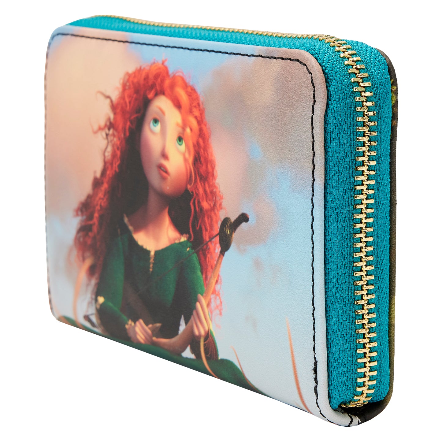Loungefly Disney Brave Merida Princess Scene Zip-Around Wallet