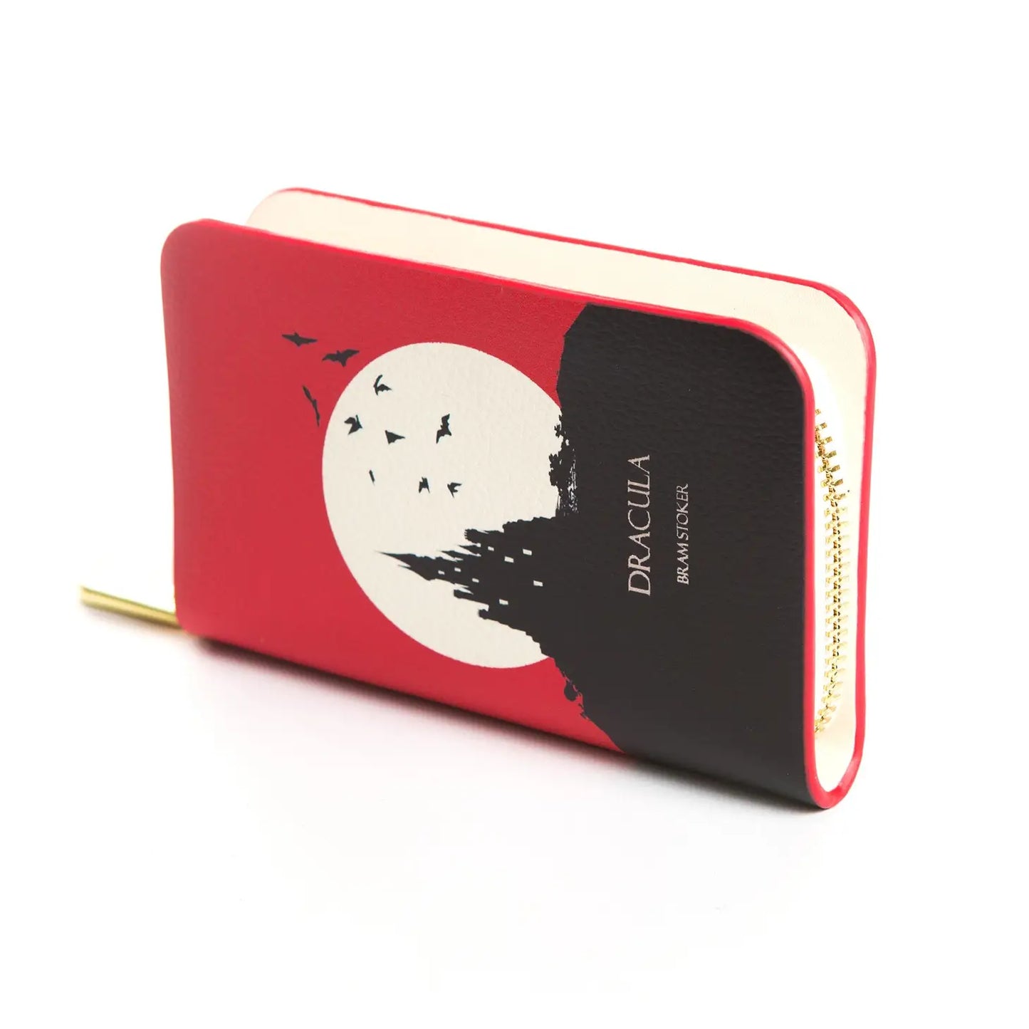 Well Read Dracula Moon Book Zip-Around Wallet