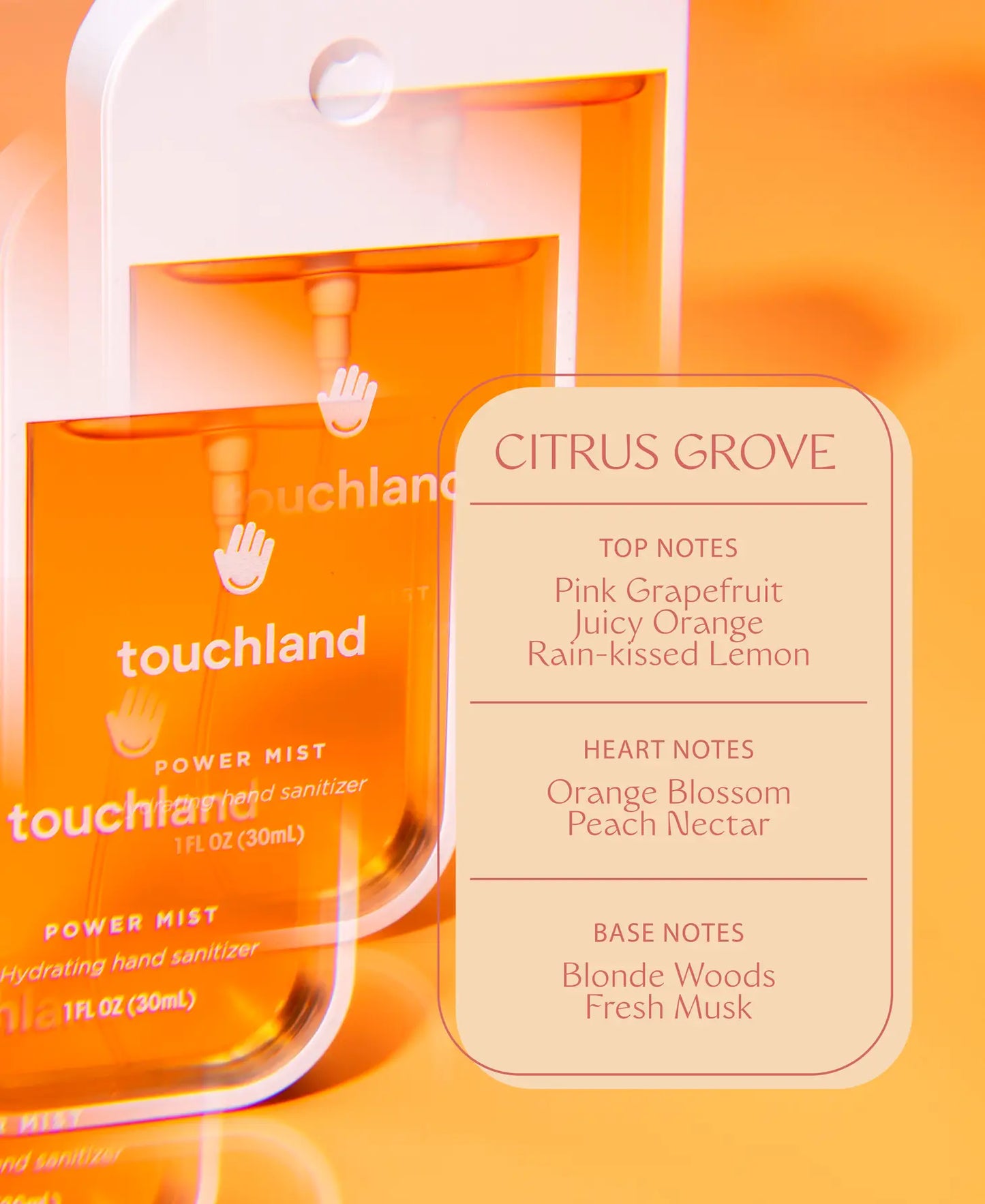 Touchland Power Mist Citrus Grove Hand Sanitizer