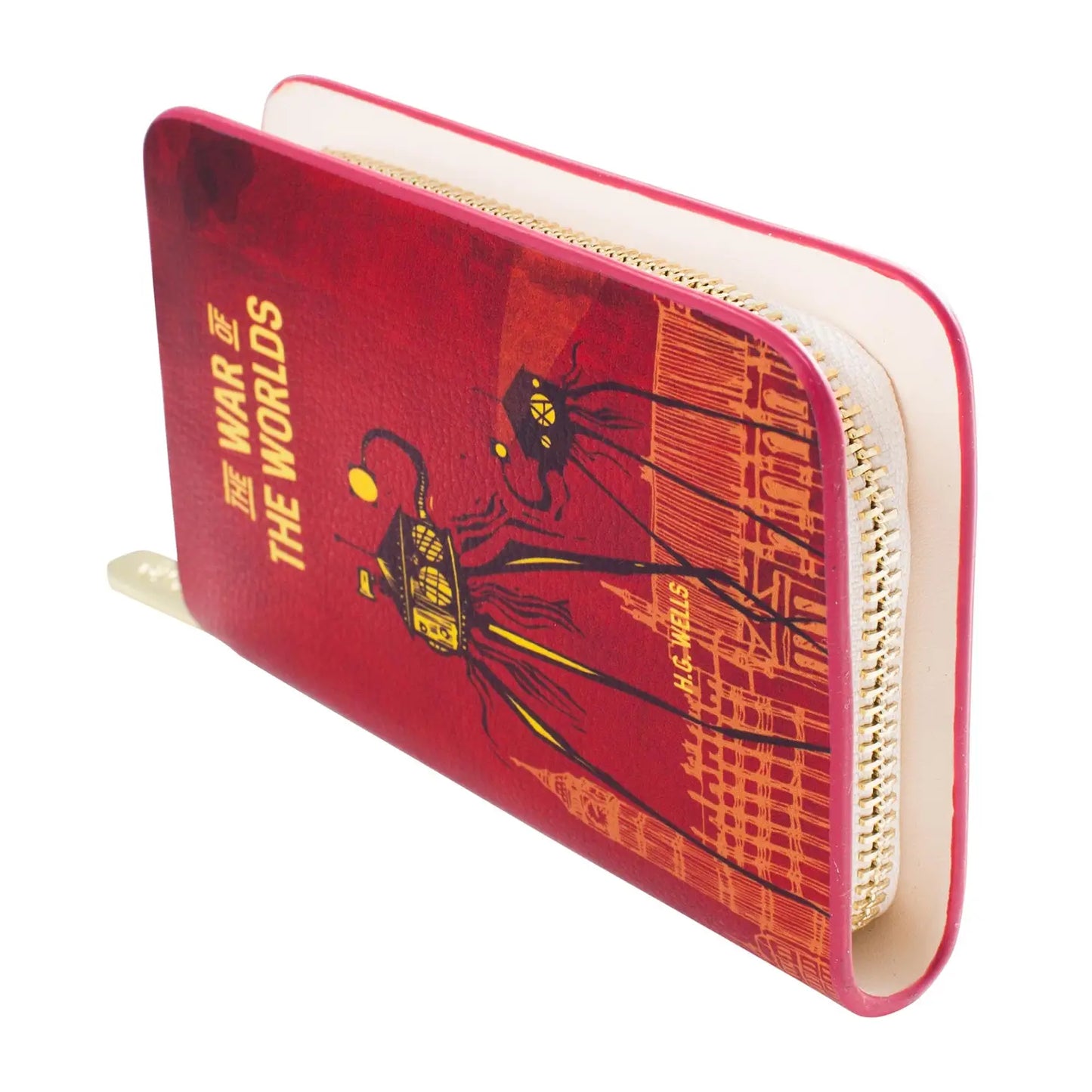 Well Read War Of The Worlds Book Zip Around Wallet