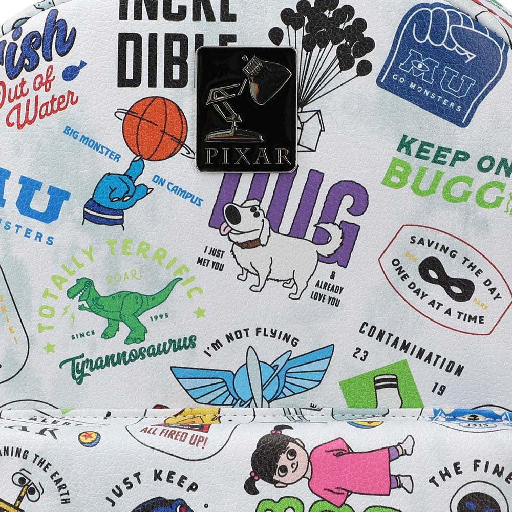 Pixar Icon Toss AOP Print Mini Backpack