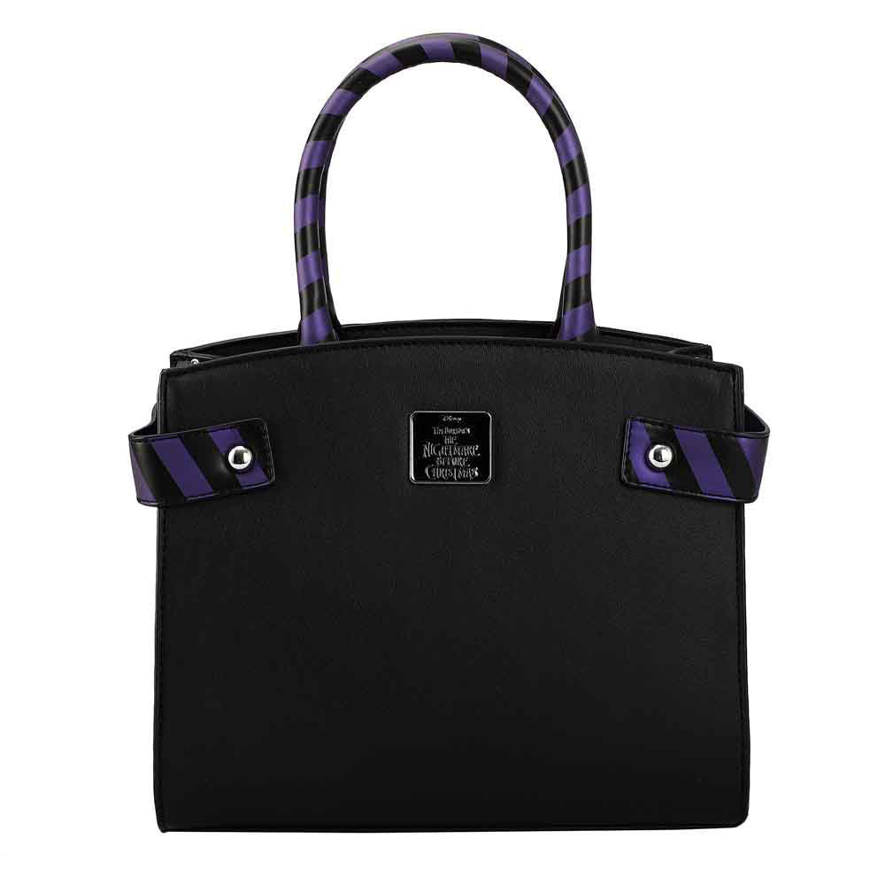 Bioworld The Nightmare Before Christmas Metallic Print Handbag