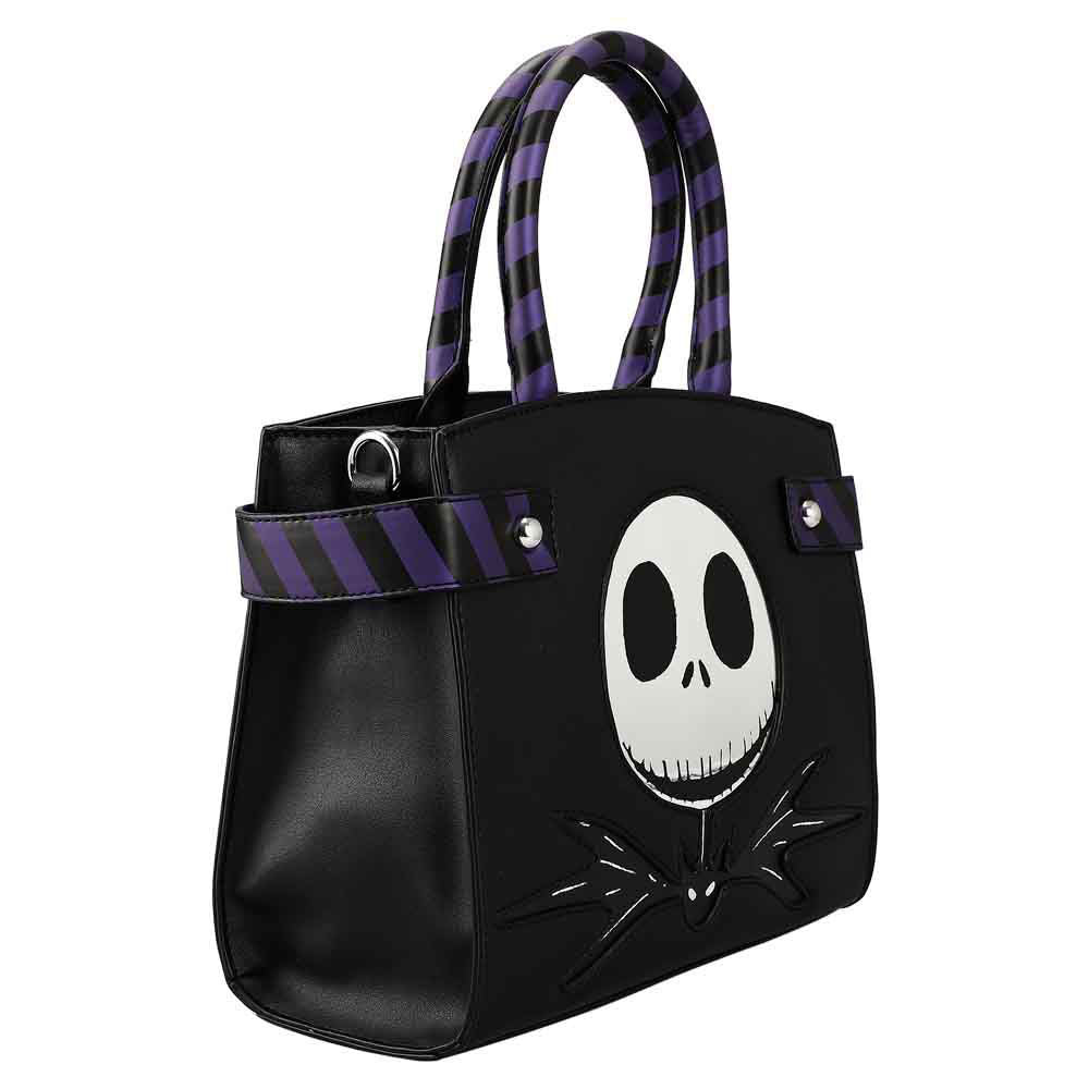 Bioworld The Nightmare Before Christmas Metallic Print Handbag
