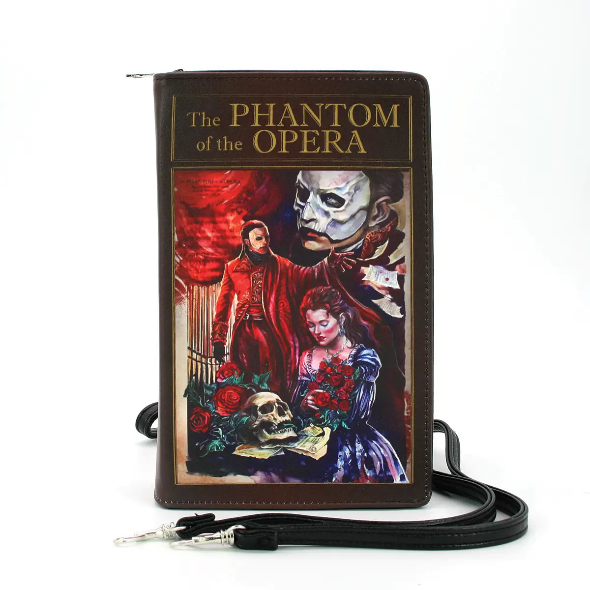 The Phantom Of The Opera Book Clutch & Crossbody Purse